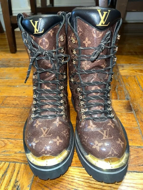 Louis Vuitton Outland Boots Size 10.5 - Picture 1 of 8